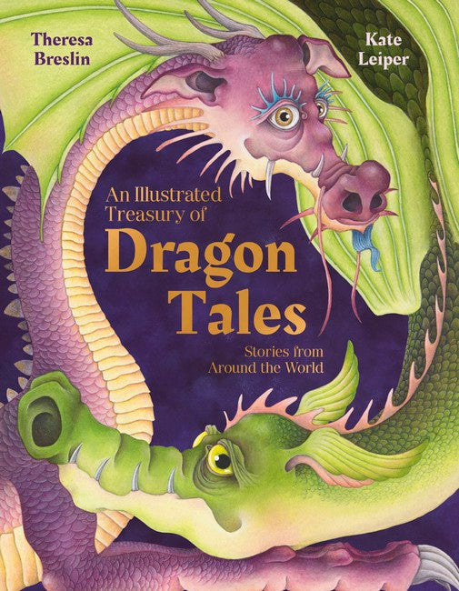 An Illustrated Treasury of Dragon Tales cover