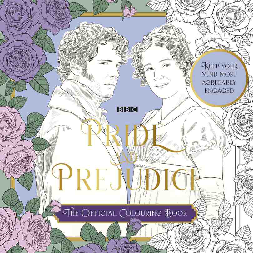 The BBC Pride & Prejudice Colouring Book book cover