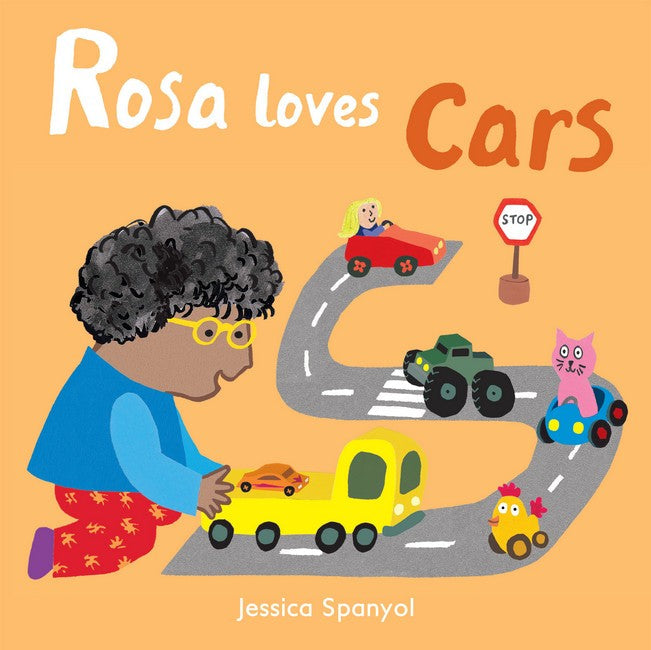 Rosa Loves Cars cover