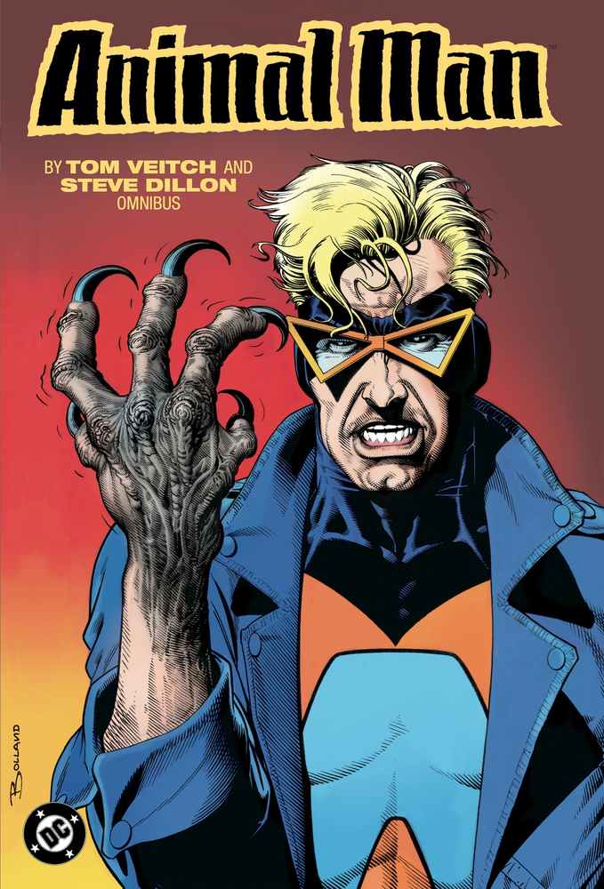 Animal Man by Tom Veitch and Steve Dillon Omnibus book cover