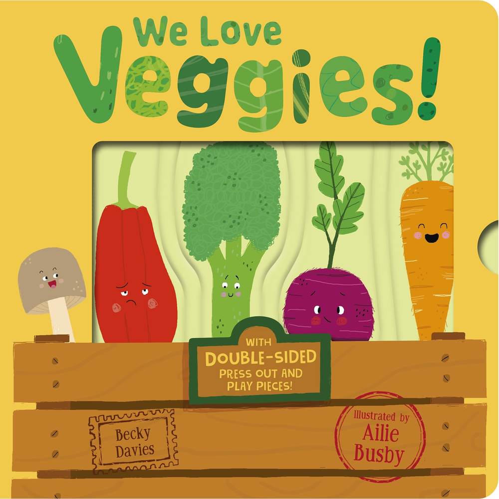 We Love Veggies! book cover