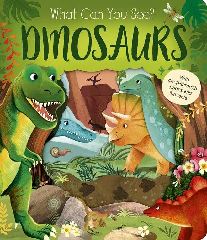 What Can You See? Dinosaurs book cover