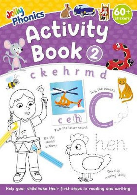Jolly Phonics Activity Book 2 cover