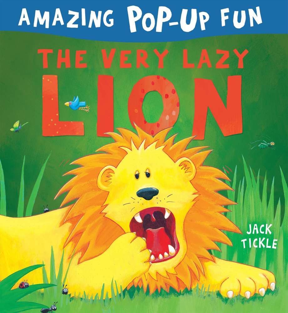 The Very Lazy Lion book cover