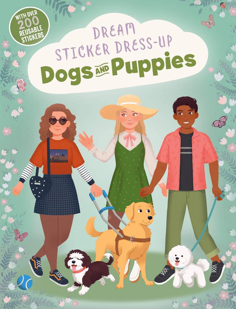 Dream Sticker Dress-Up: Dogs & Puppies book cover