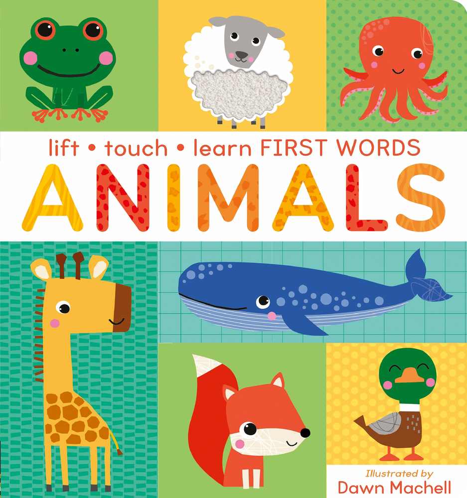 Lift, Touch Learn First Words: Animals book cover