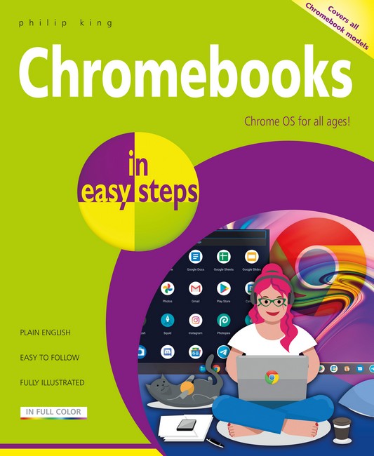 Chromebooks in easy steps cover