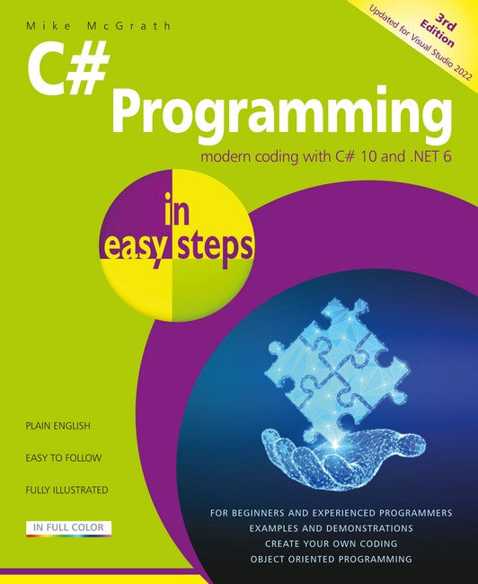 C# Programming in easy steps cover
