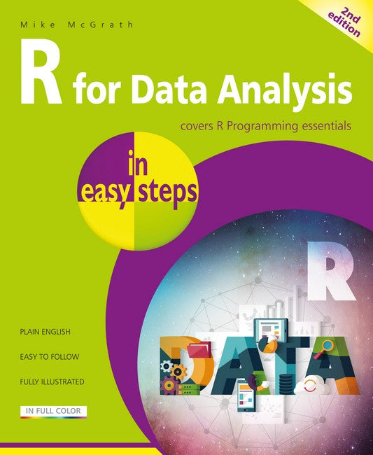 R for Data Analysis in easy steps cover