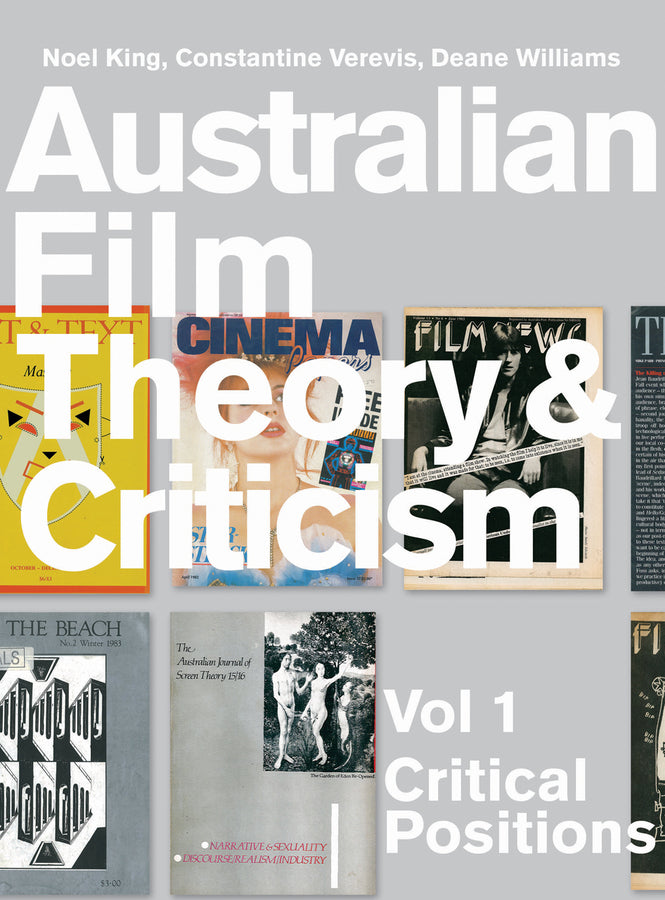 Australian Film Theory and Criticism: Volume 1: Critical Positions cover