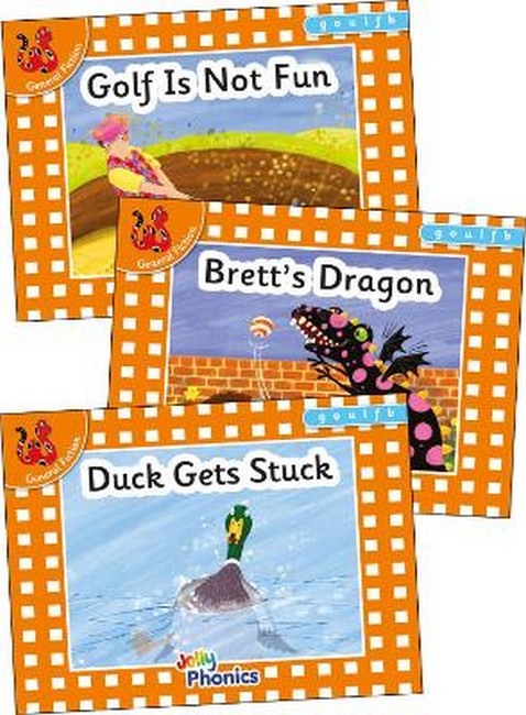 Jolly Phonics Orange Level Readers Set 3 cover