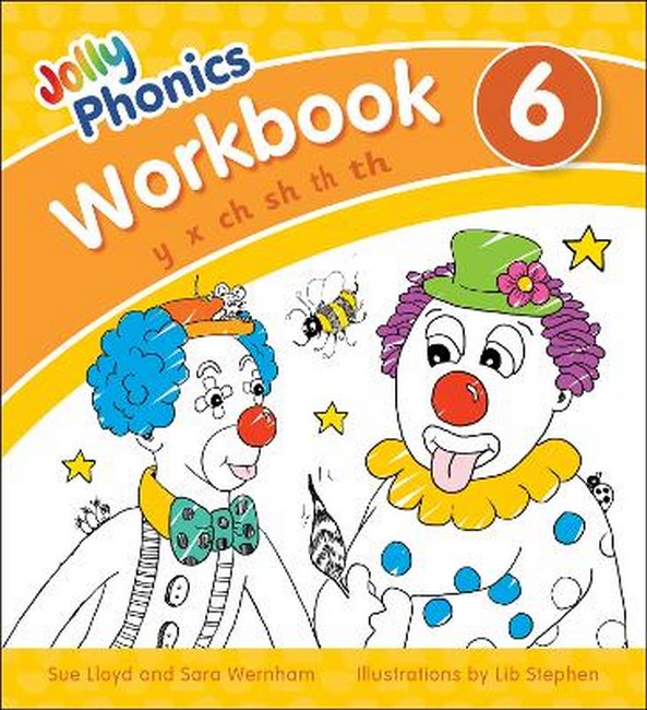 Jolly Phonics Workbook 6 cover