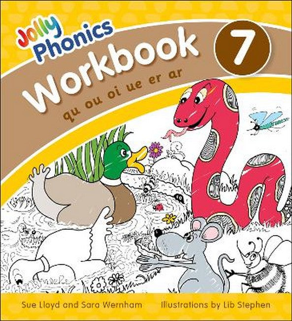 Jolly Phonics Workbook 7 cover