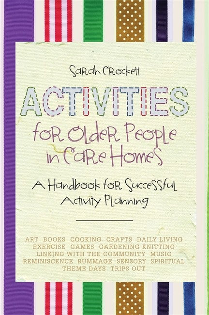 Activities for Older People in Care Homes cover