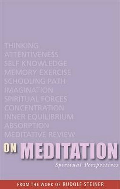 On Meditation cover
