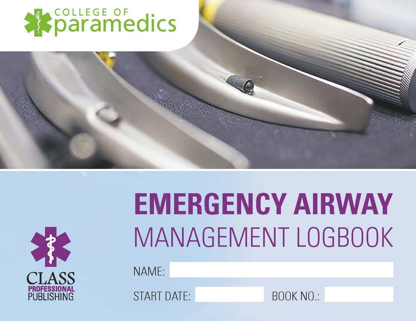 Emergency Airways Management Logbook cover