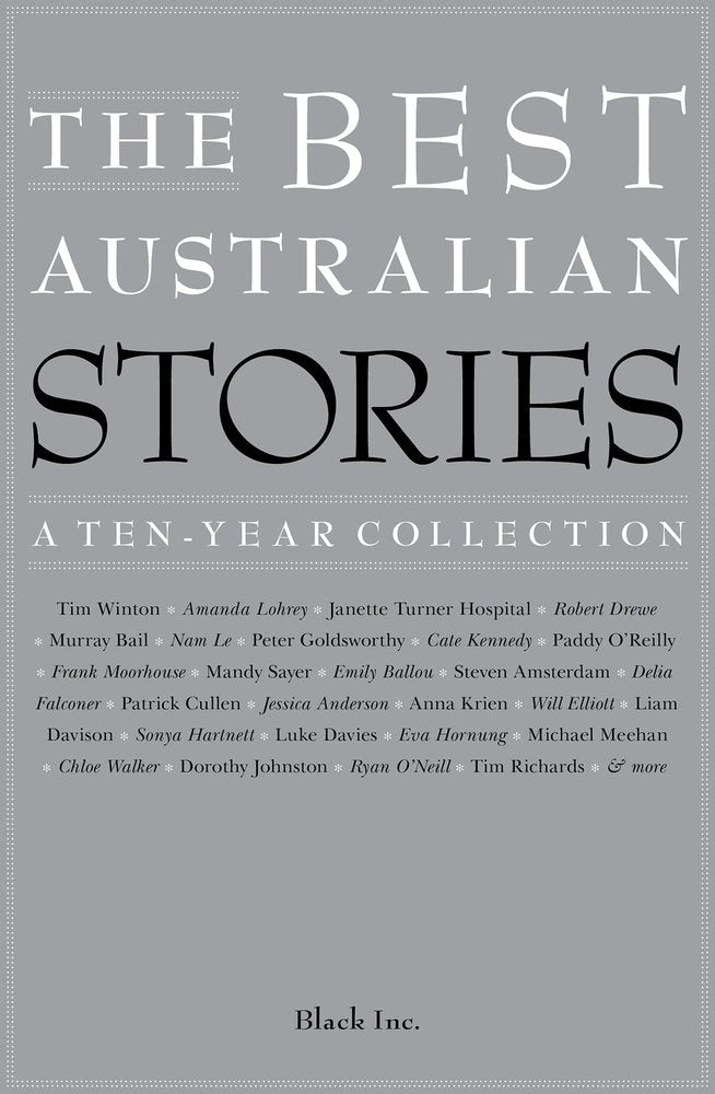 The Best Australian Stories book cover
