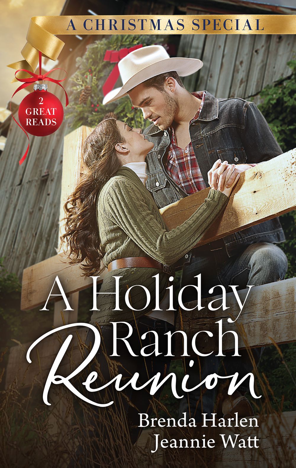 A Holiday Ranch Reunion/One Night with the Cowboy/A Ranch Between Them
