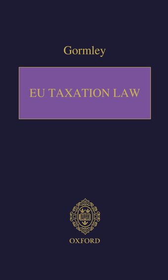 EU Taxation Law book cover