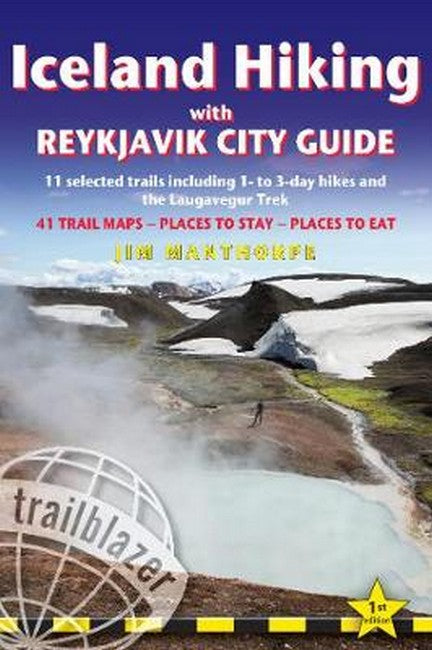 Iceland Hiking Trailblazer Walking Guide cover