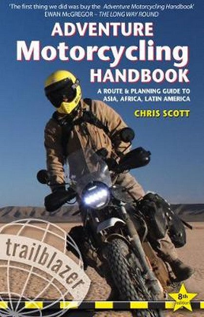 Adventure Motorcycling Handbook Trailblazer Guide cover