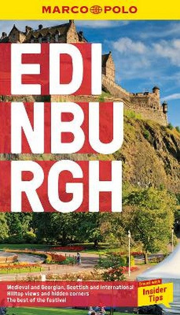 Edinburgh Marco Polo Pocket Travel Guide - with pull out map cover