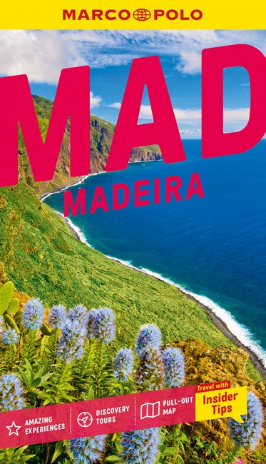 Madeira Marco Polo Pocket Travel Guide - with pull out map cover