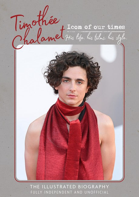 Timothee Chalamet - Icon of Our Times cover