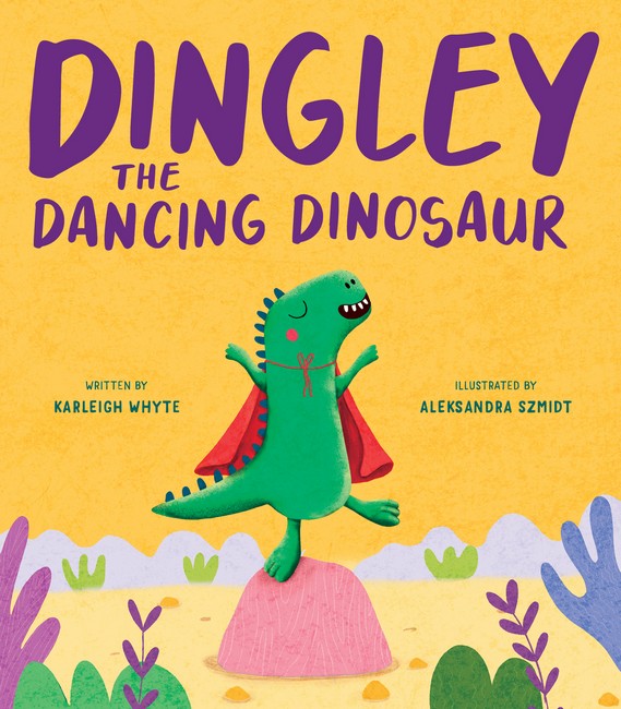 Dingley the Dancing Dinosaur (HB) cover