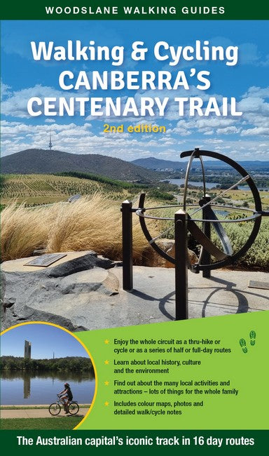 Walking & Cycling Canberra's Centenary Trail 2/e cover