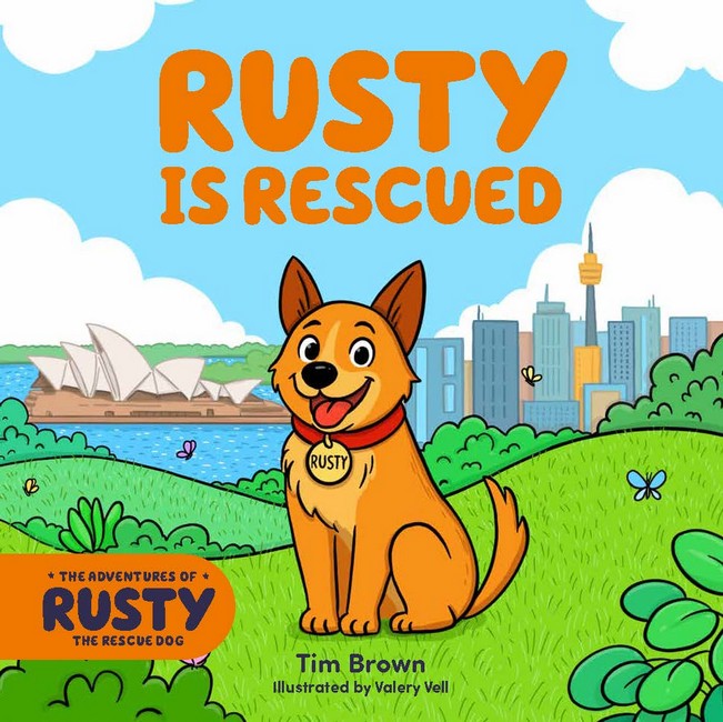 The Adventures of Rusty the Dog: Rusty is Rescued cover