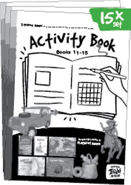 Reading Tracks Activity Book 11 to 15 Pack cover
