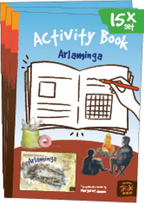 Baramundi Fishing Story Arlaminga Activity Book Pack cover