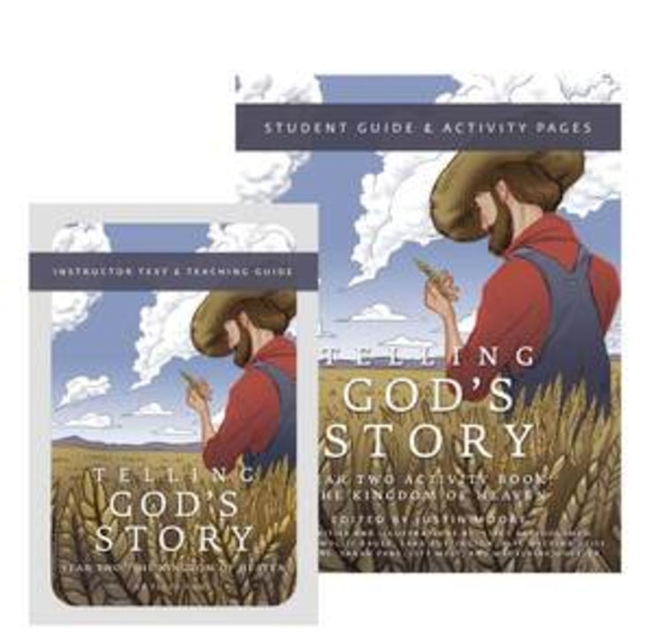 Telling God's Story Year 2 Bundle: Includes Instructor Text and Student Guide (Telling God's Story) cover