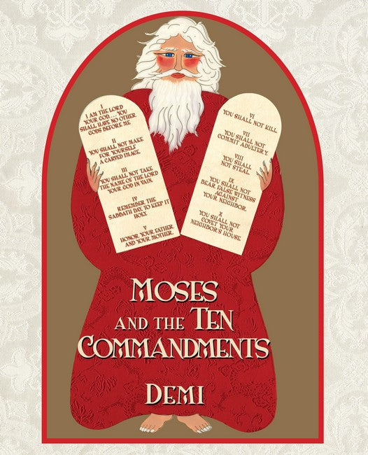 Moses and the Ten Commandments cover
