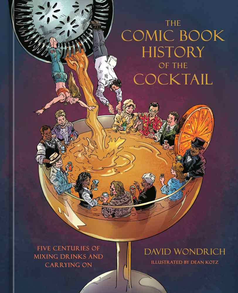 The Comic Book History of the Cocktail book cover