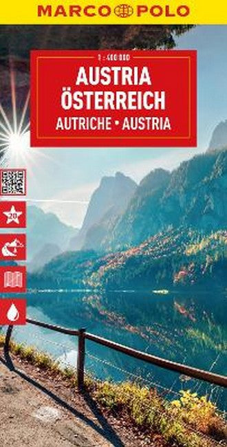 Austria Marco Polo Map cover