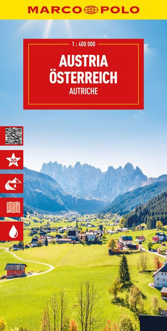Austria Marco Polo Map cover