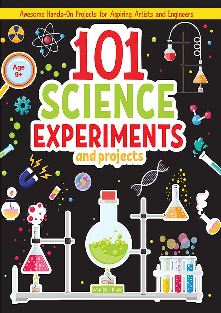 101 Science Experiments and Projects For Children book cover