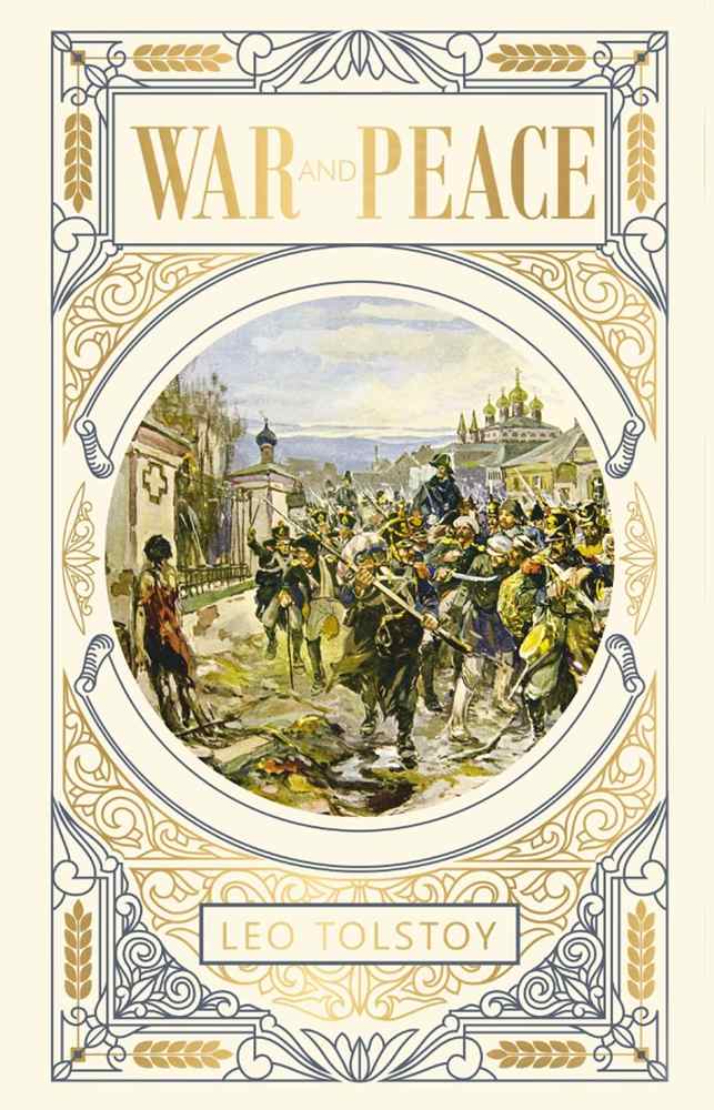 War and Peace (Deluxe Hardbound Edition) book cover