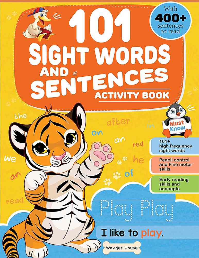 101 Sight Words And Sentence book cover