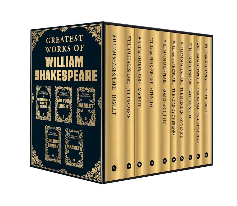 Greatest Works of William Shakespeare (Boxed Set of 10) book cover