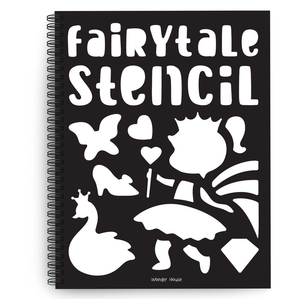Stencil Book: Fairytale book cover