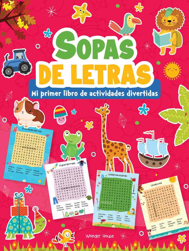 My First Fun Activity Book of Word Search - Spanish book cover