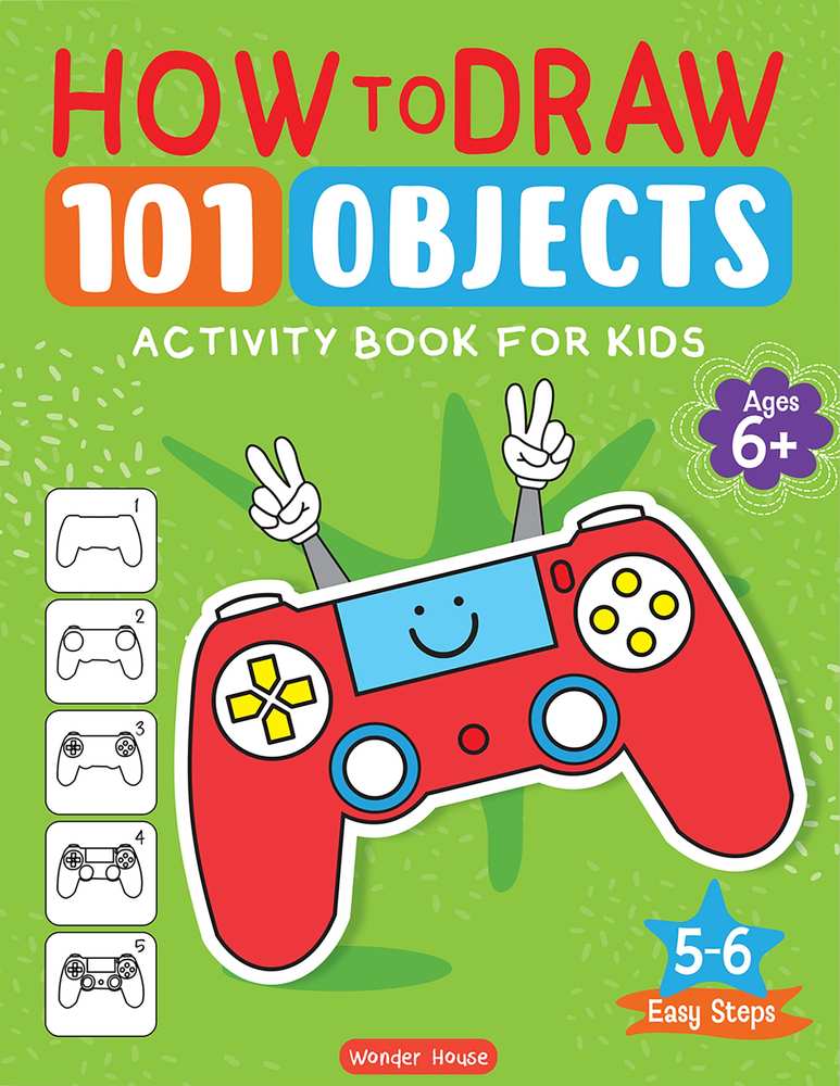 101 Learn to Draw Objects book cover