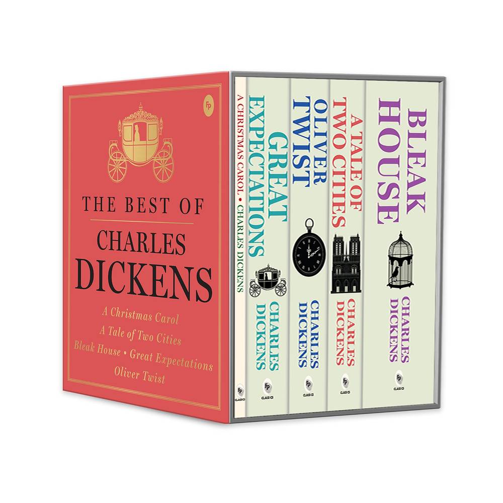 The Best of Charles Dickens (Boxed Set) book cover