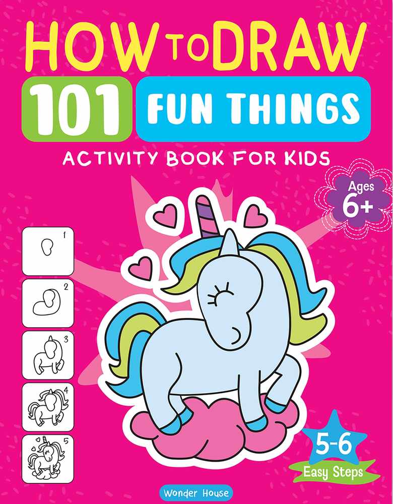 101 Learn to Draw Fun Things book cover