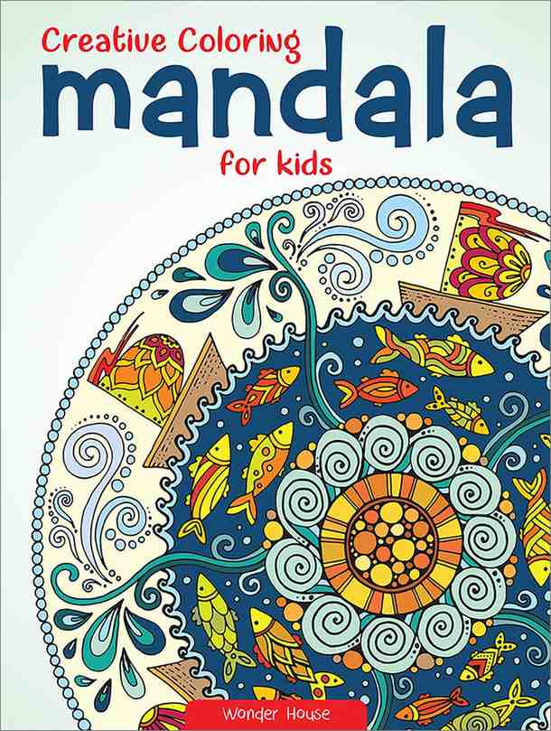 Creative Coloring Mandala For Kids book cover