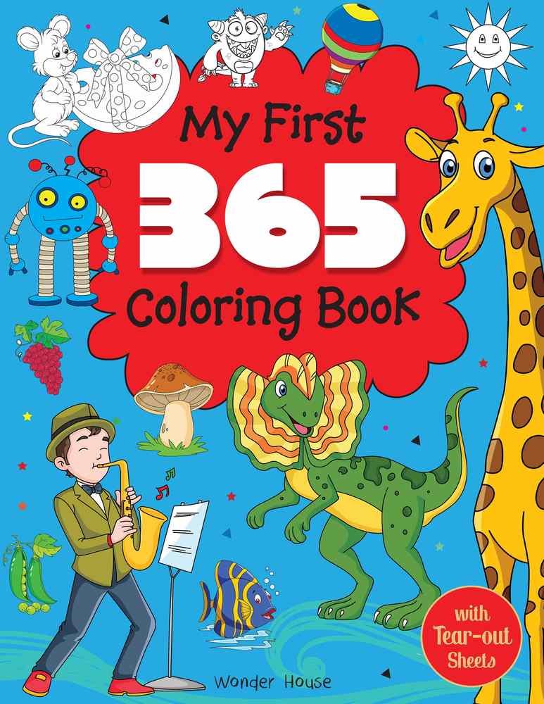 My First 365 Coloring Book book cover