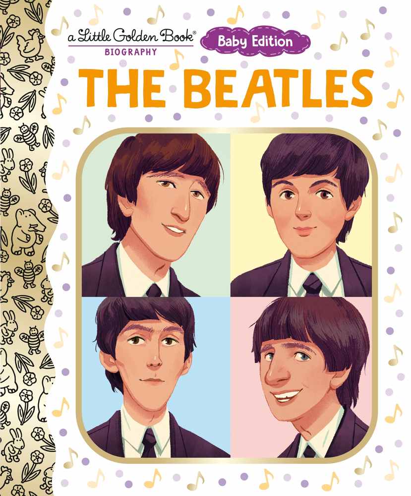The Beatles: Baby Edition (A Little Golden Book Biography) book cover
